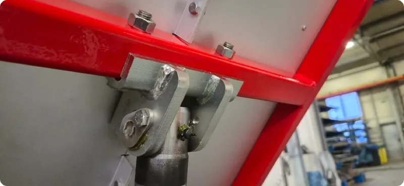 Žárově zinkovaný podvozek