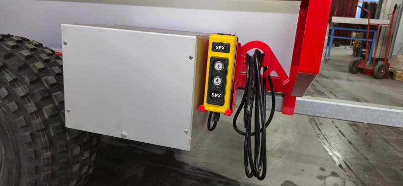 Elektrohydraulické sklápění